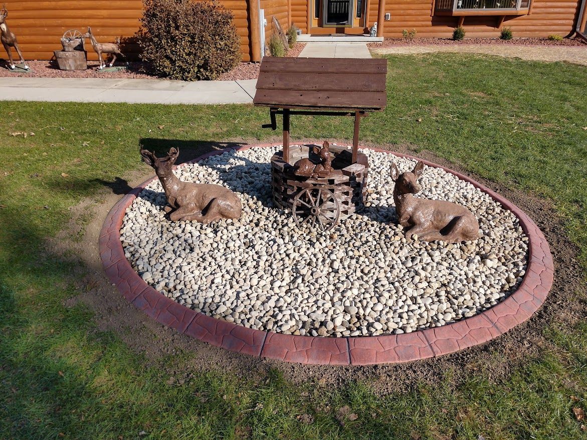 circle decorative landscape curbing