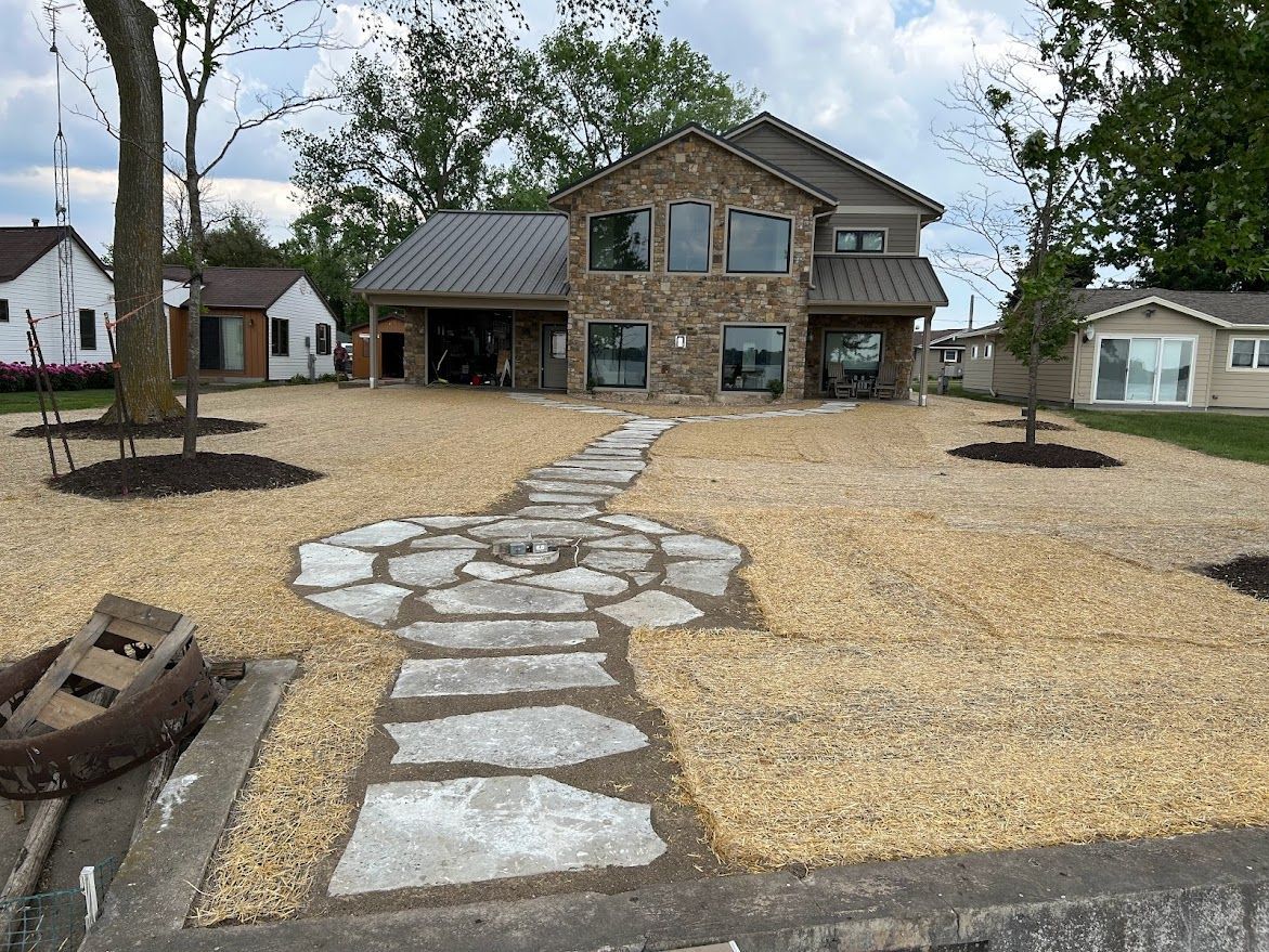 paver path installation brownsville wi