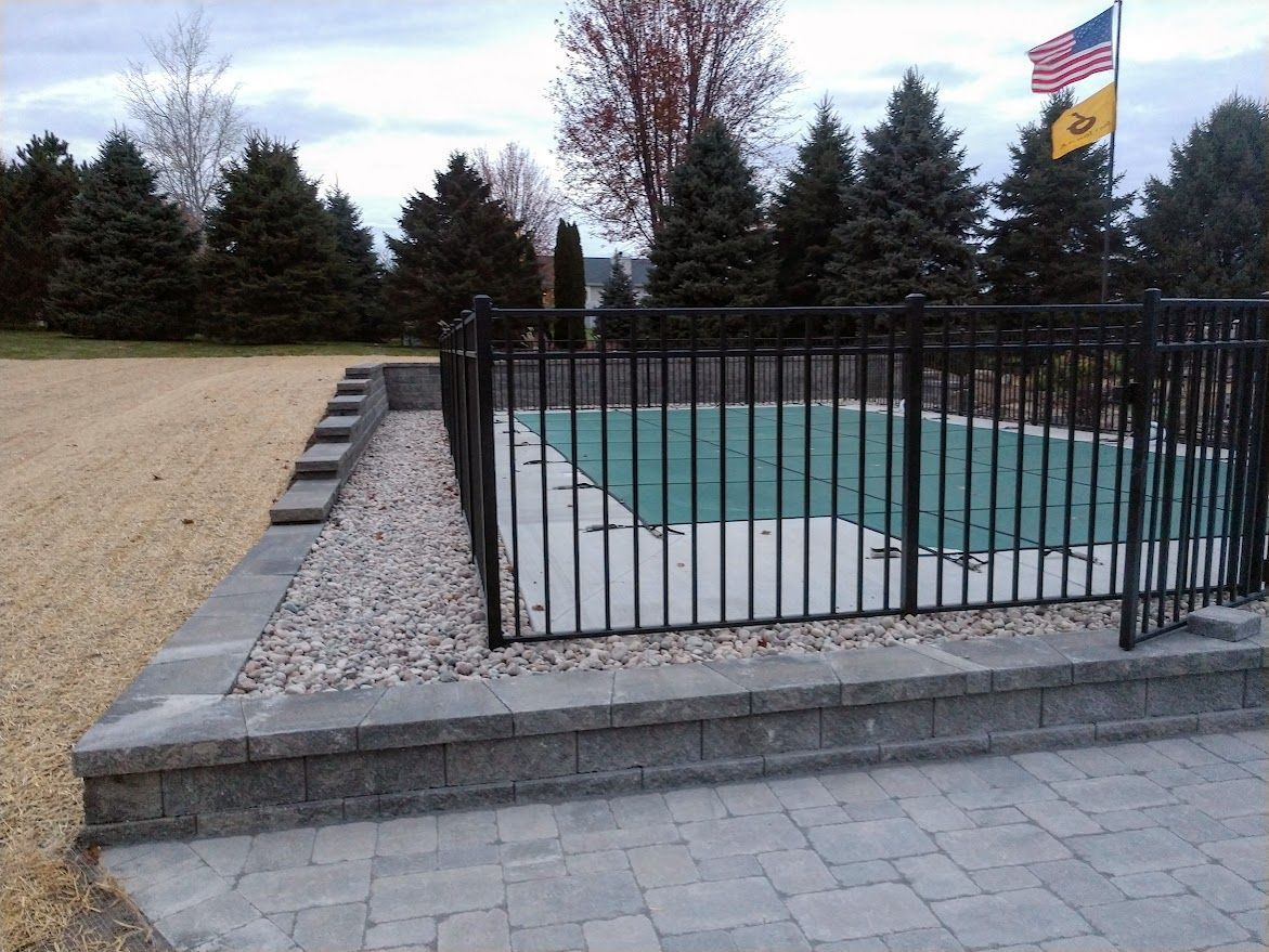 pool hardscaping wi