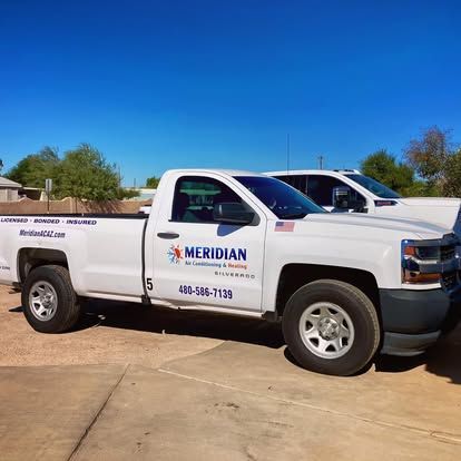 White pickup truck with 