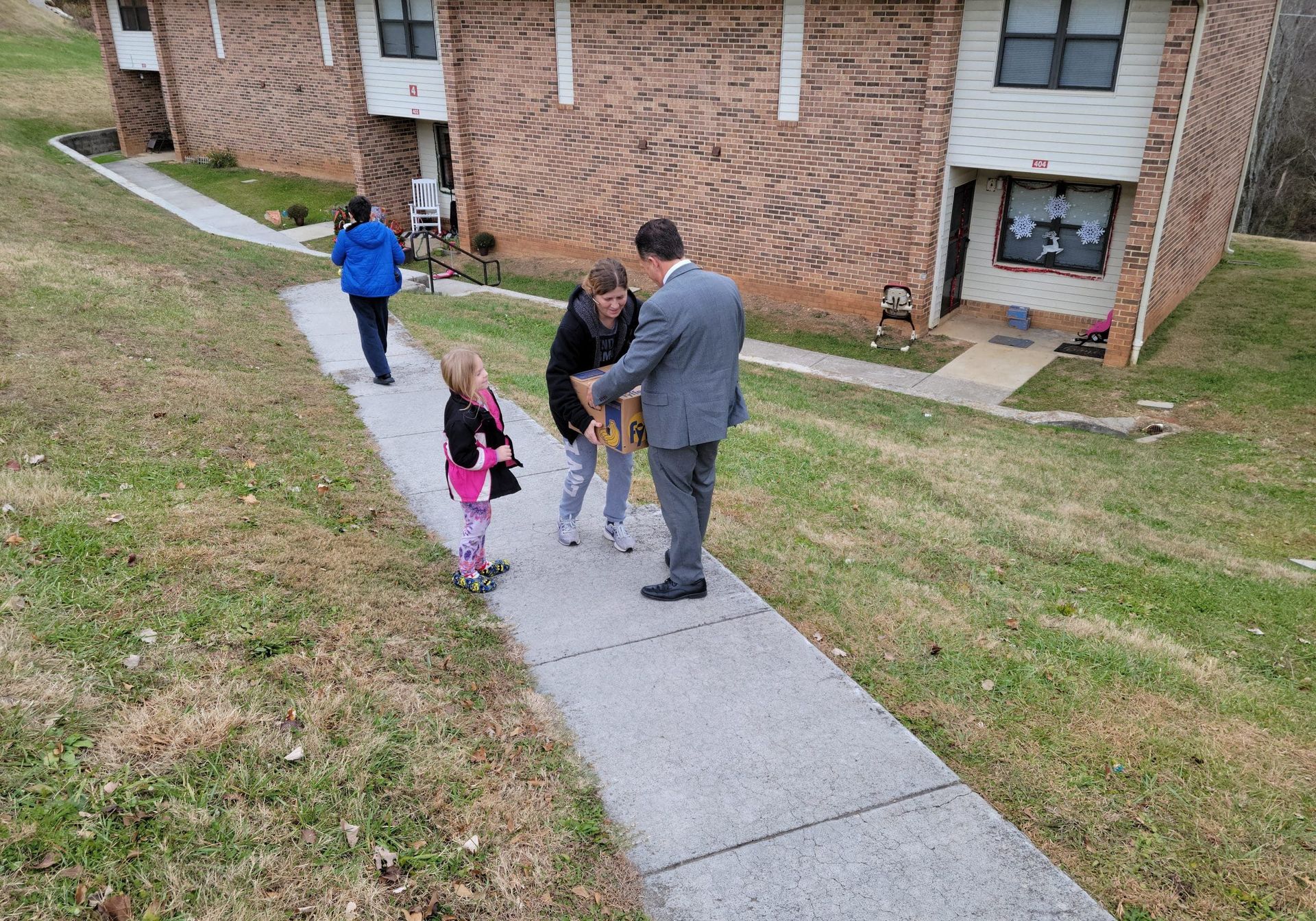 Door to door visitation