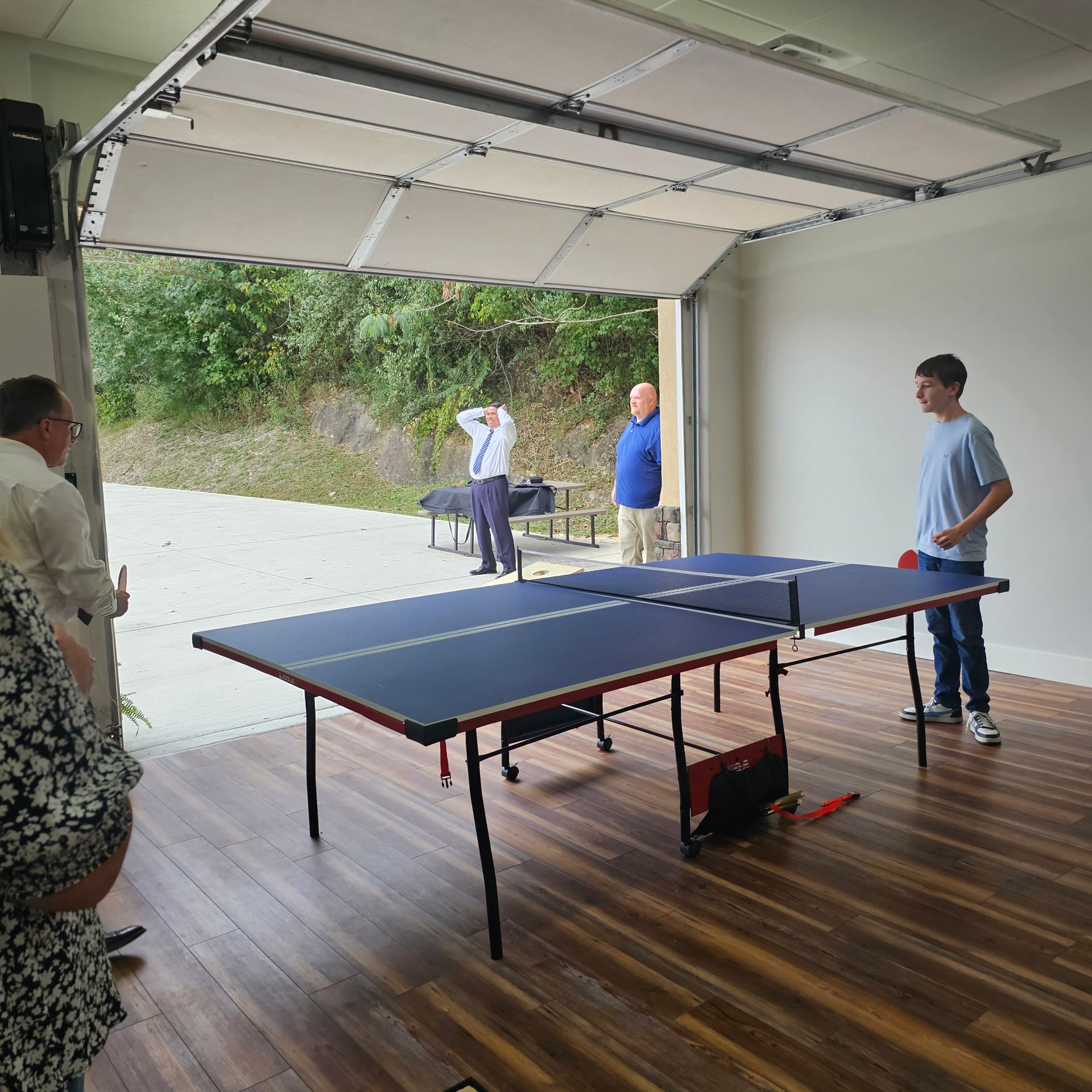 Ping-Pong at the Outreach Center