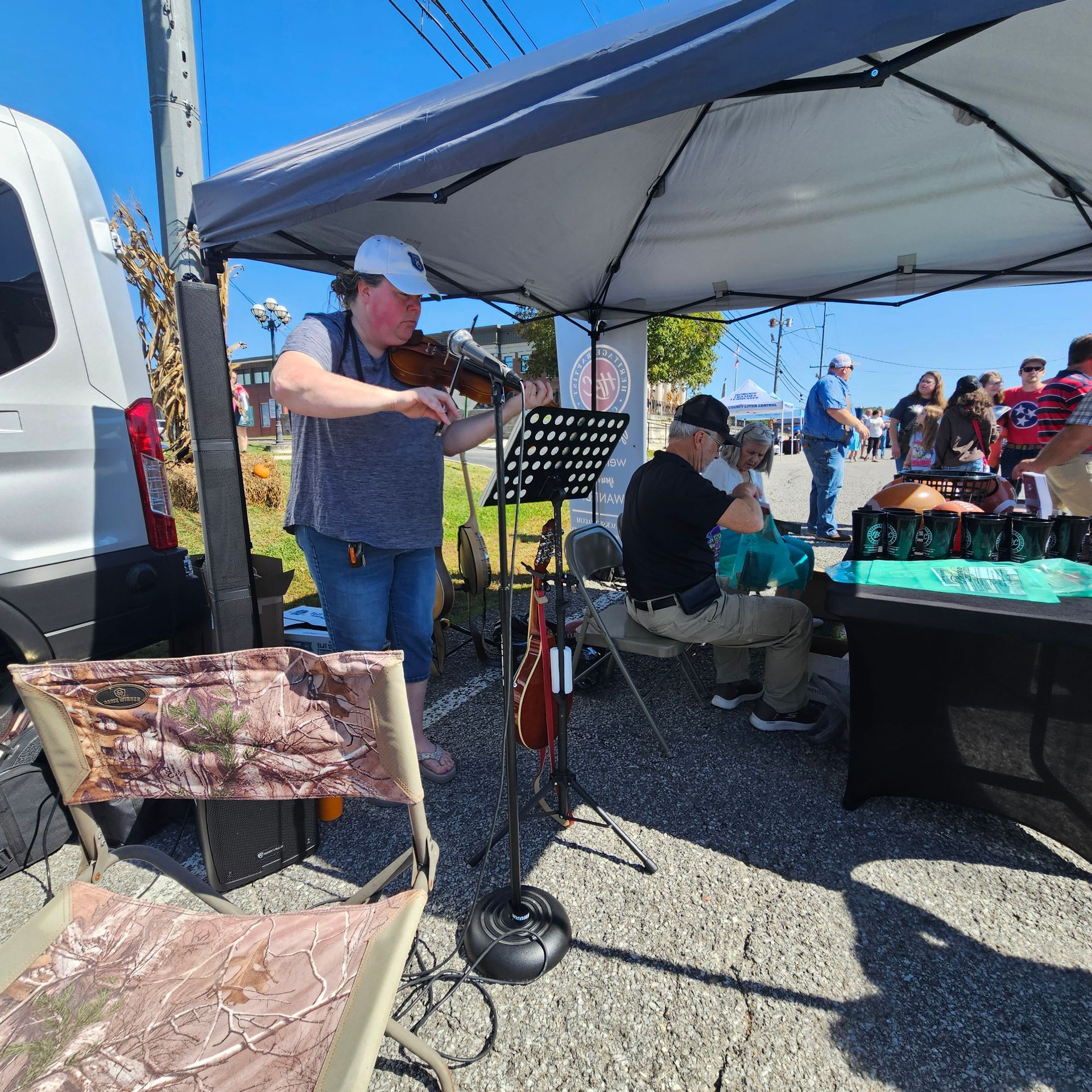 Church music at the Fall Festival