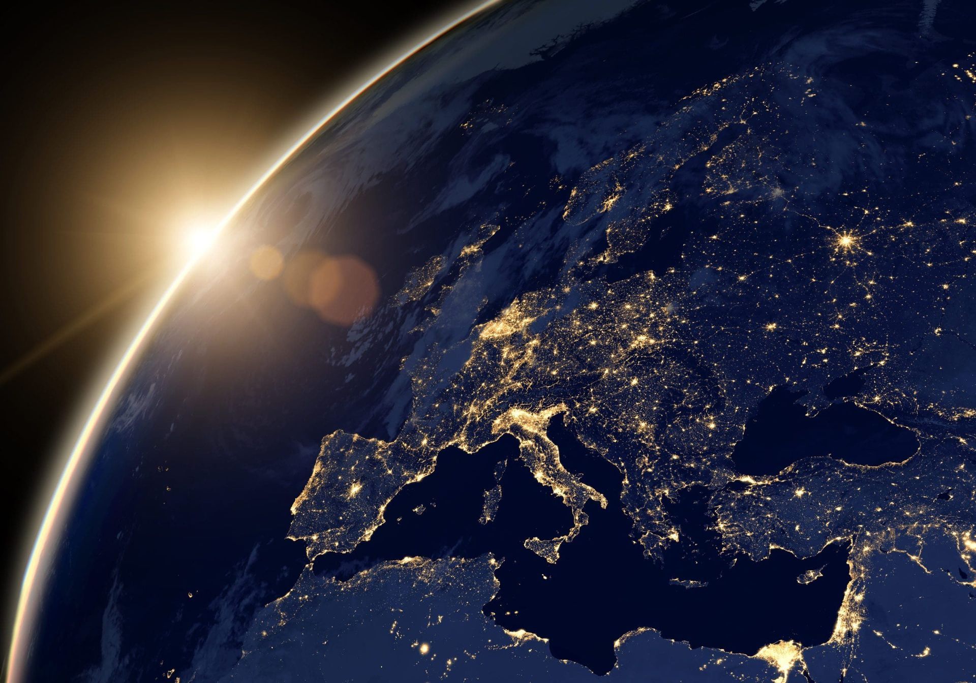 Stock image of the Earth