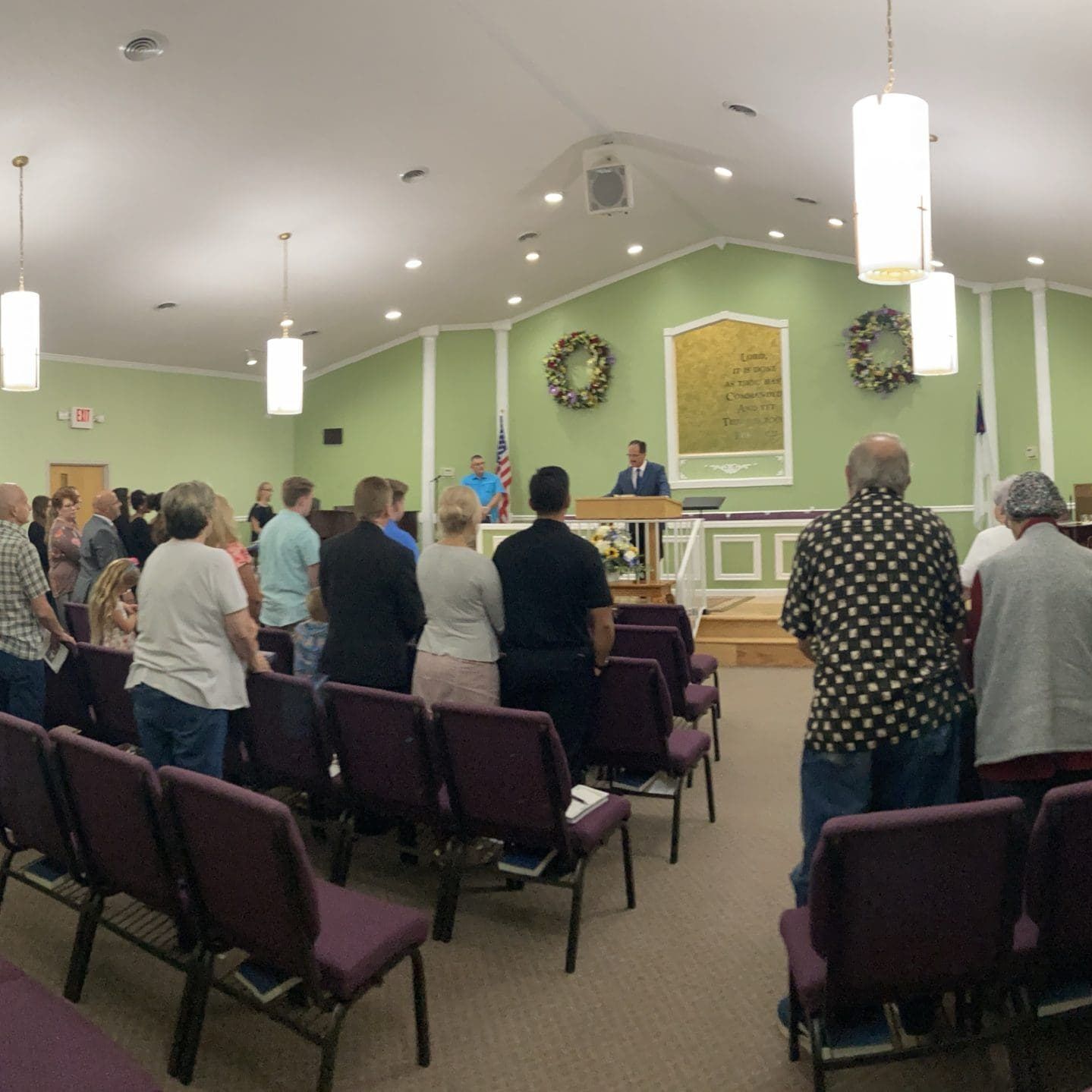 Heritage Baptist church service