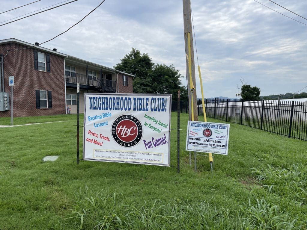Neighborhood bible program
