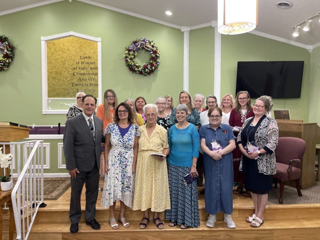 Several of the church ladies