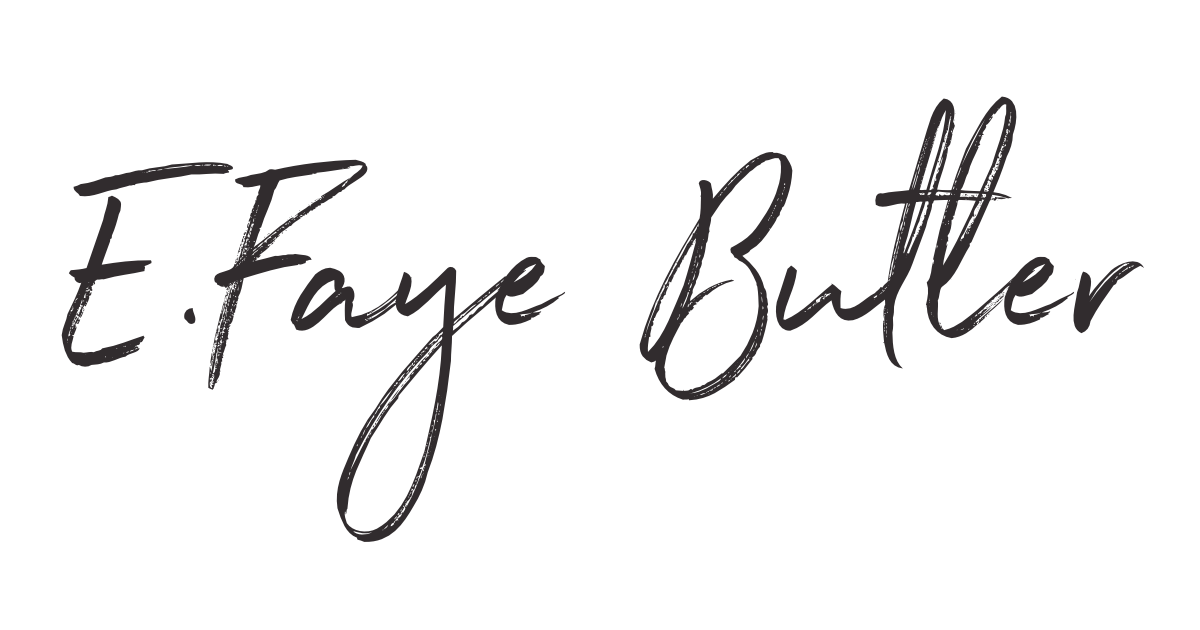 E. Faye Butler, signature in black cursive handwriting. 