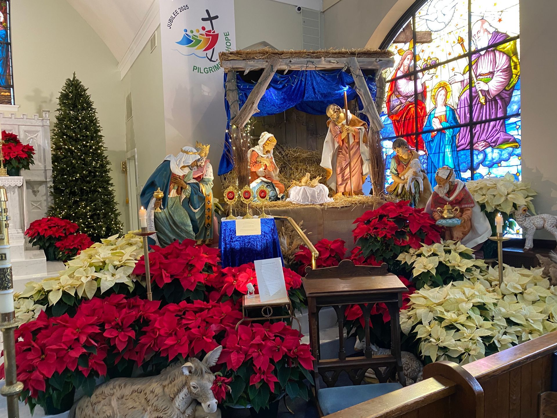 nativity scene with relics img