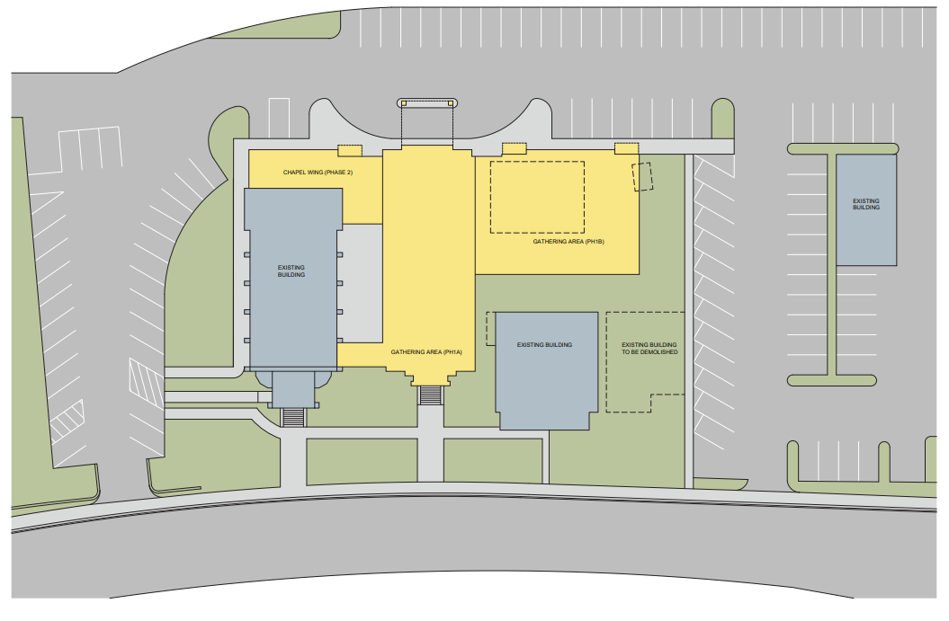 Architectural  aerial parking view img