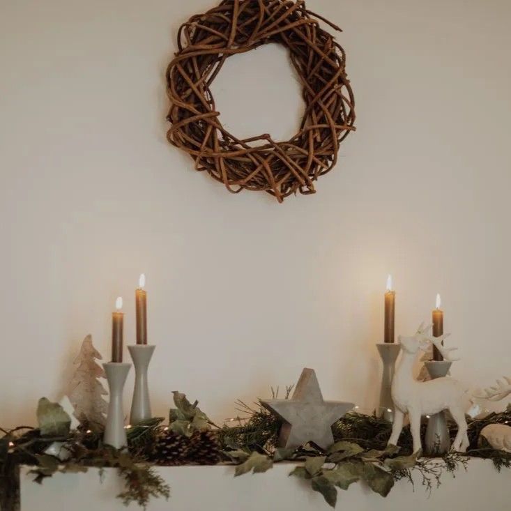 Holiday and seasonal decor display at Black Tie Beach