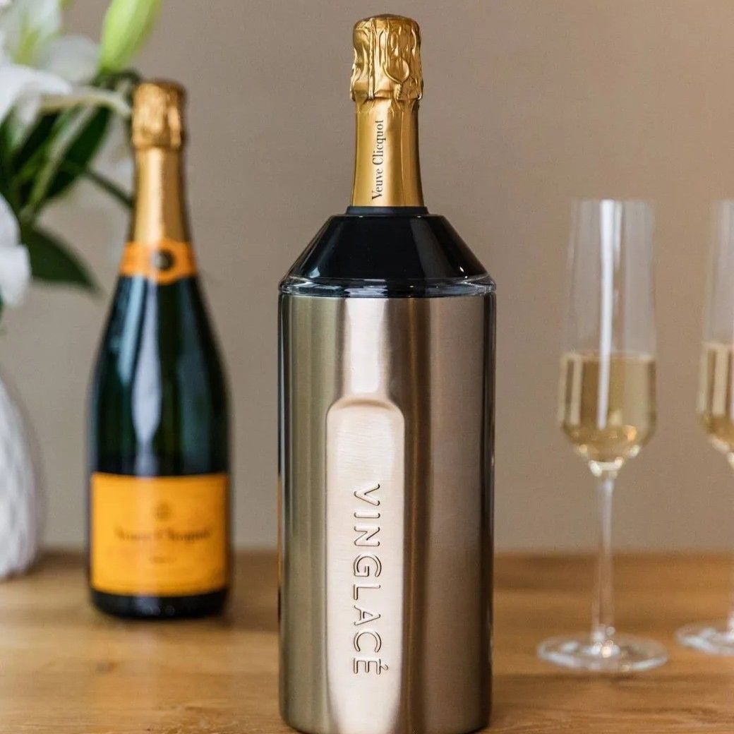 Champagne chiller and barware from Black Tie Beach