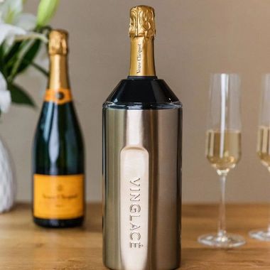 Champagne chiller and barware from Black Tie Beach