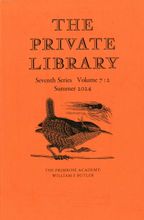Private Library Seventh Series Volume 1