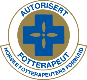 A logo for authorisert fotterapeut norske fotterapeuters forbund