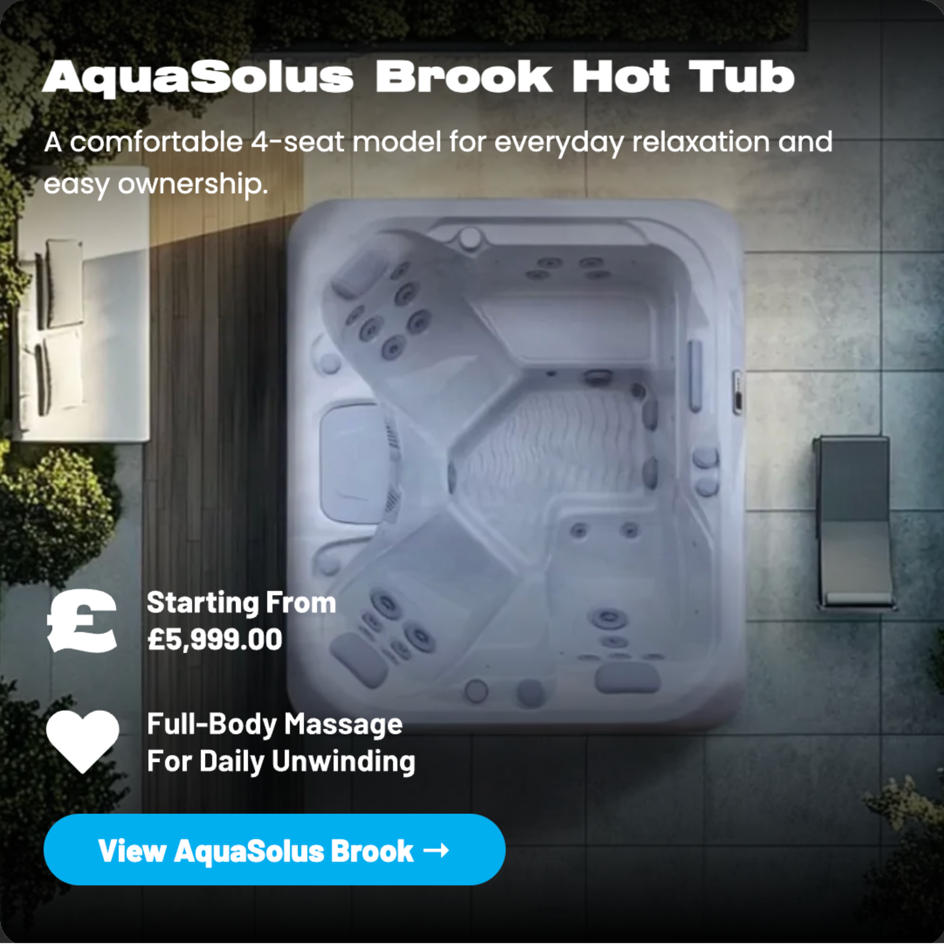 AquaSolus Zephyr Hot Tub
