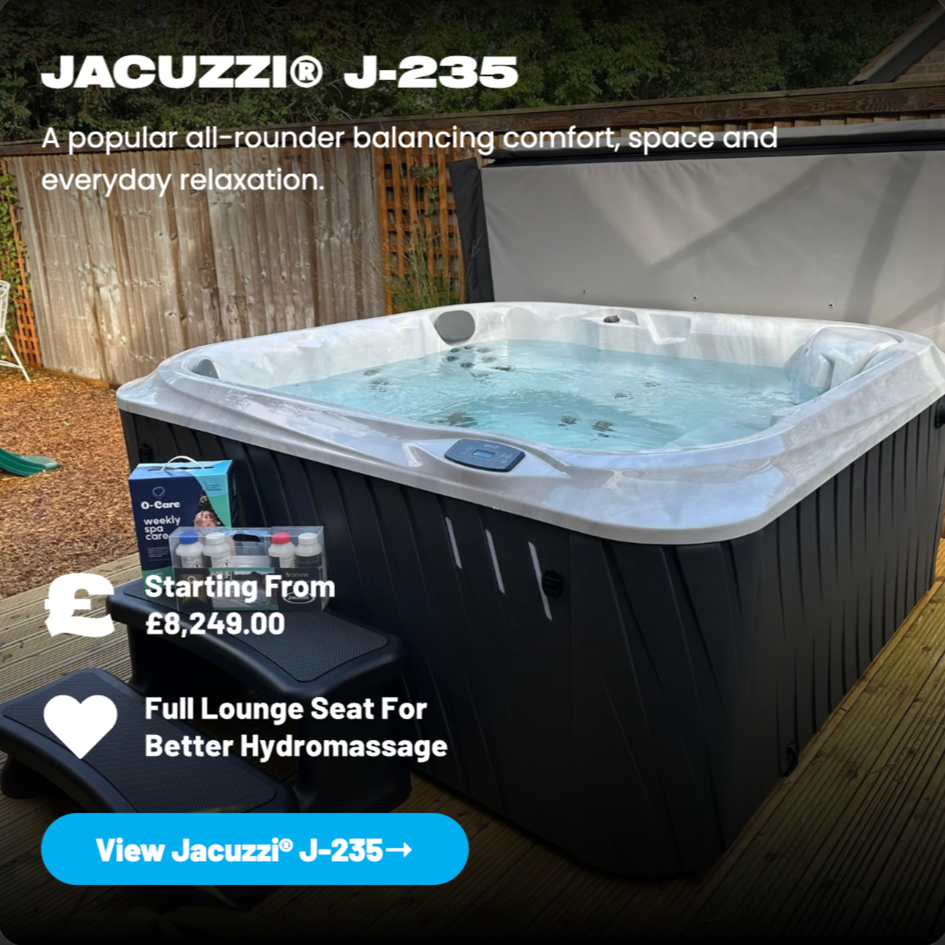 Jacuzzi J235 Hot Tub