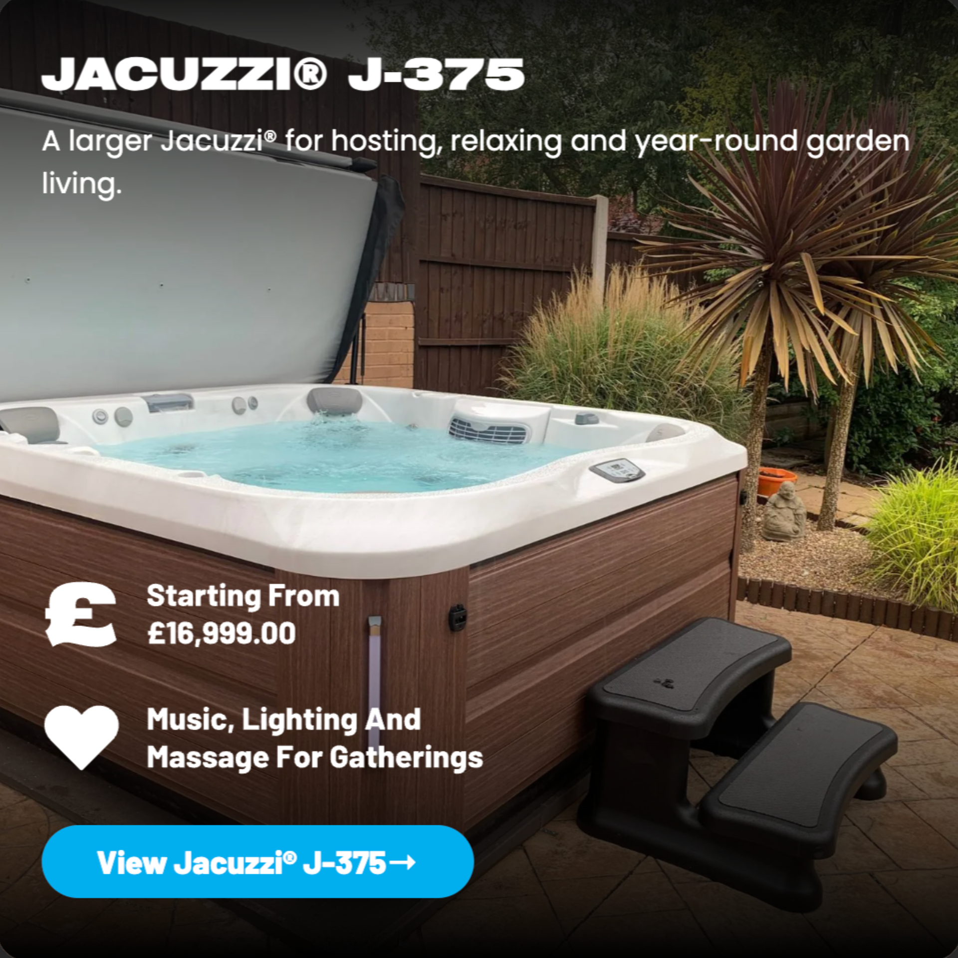 Jacuzzi J375 Hot Tub