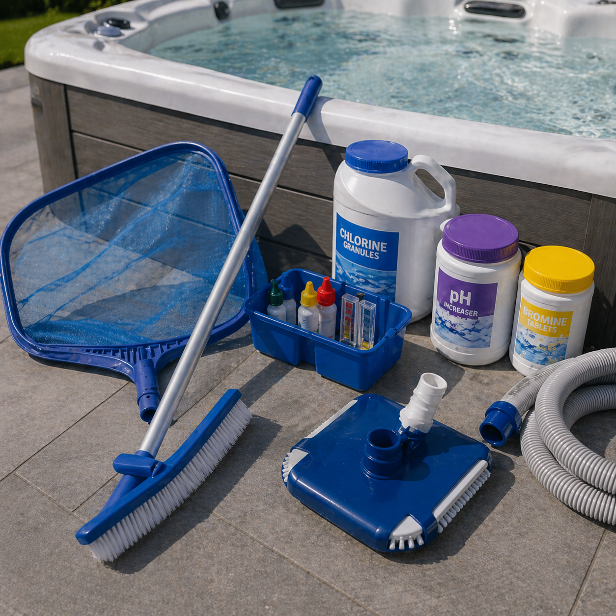 HOT TUB CLEANING 