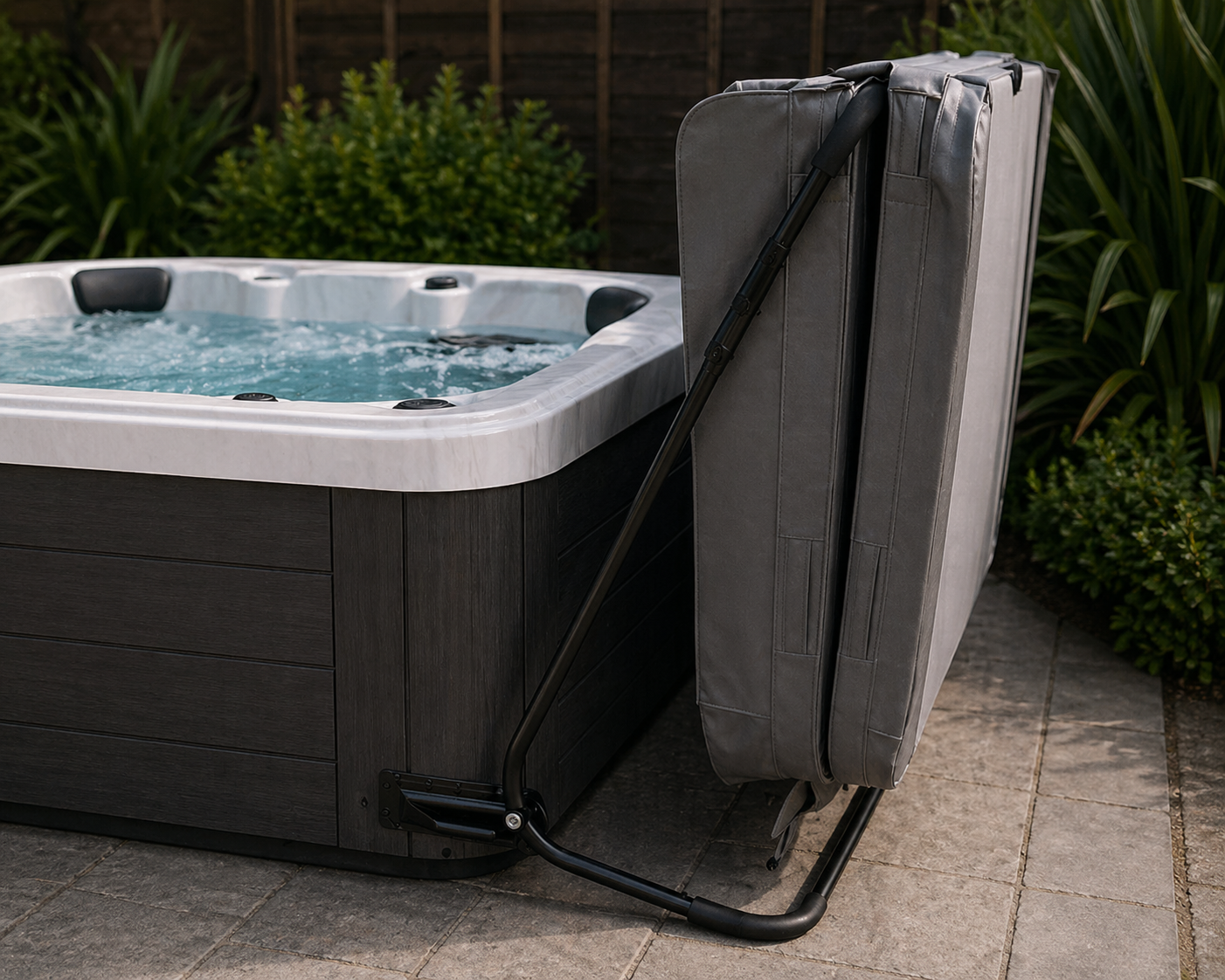 HOT TUB COVER LIFTERS