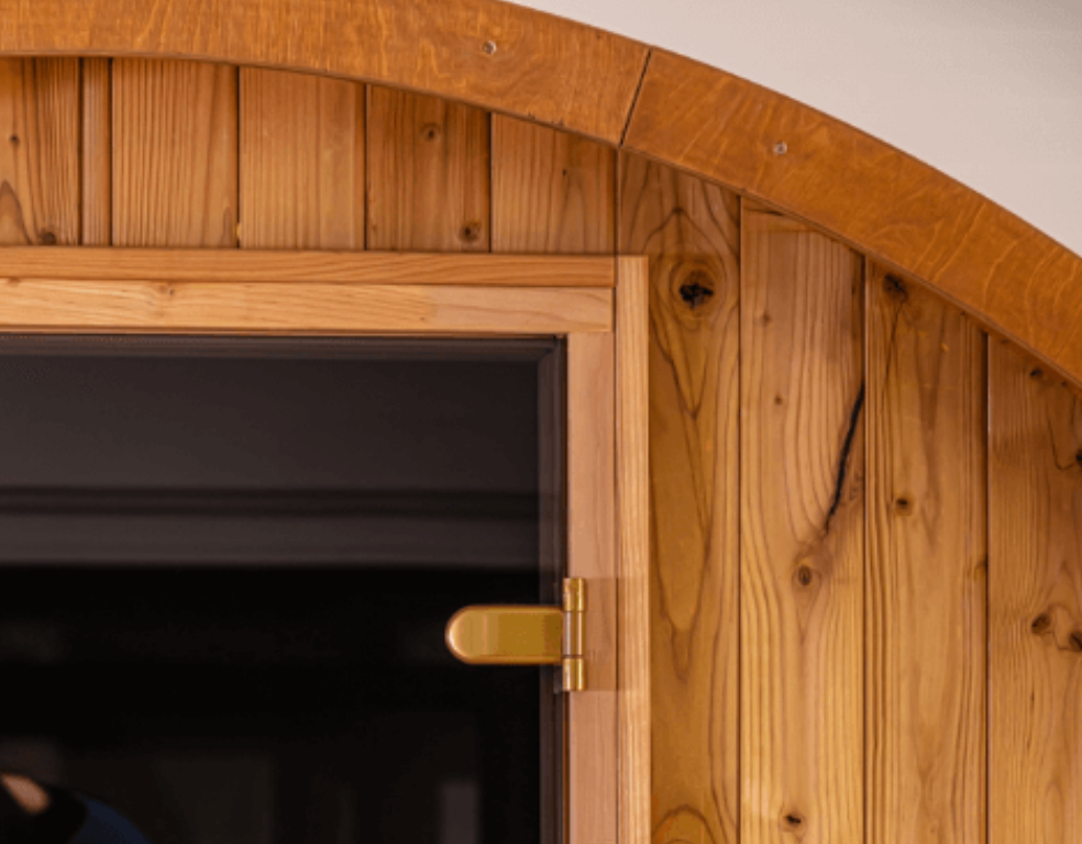 Hekla Outdoor Barrel Sauna