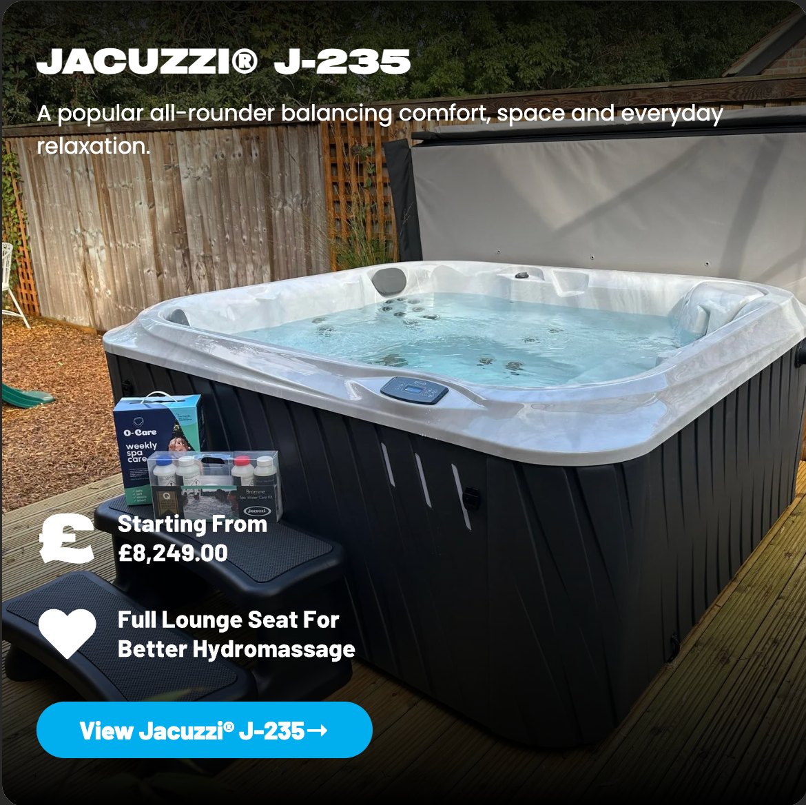 J235 Jacuzzi Midlands