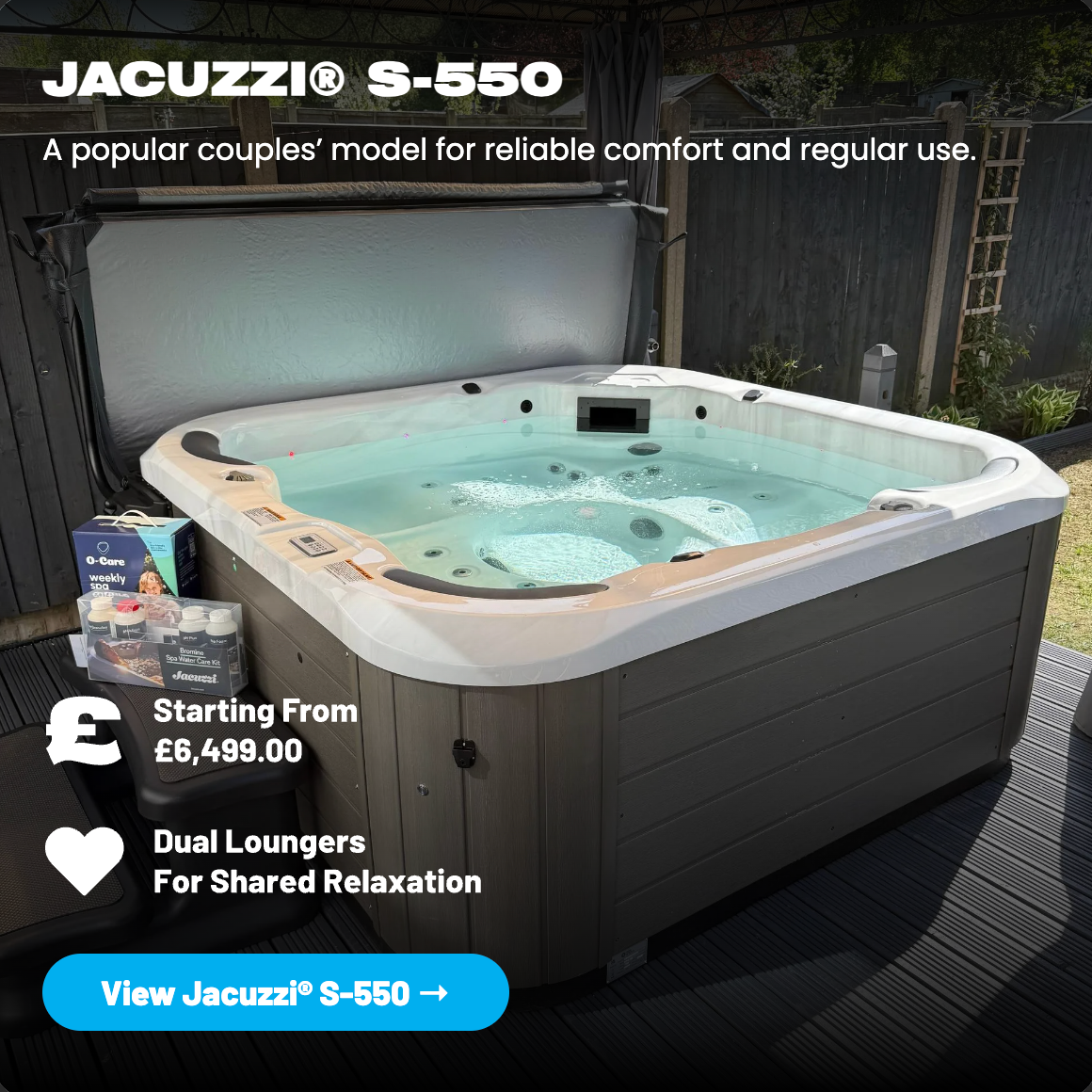 Jacuzzi S-550 Hot Tub