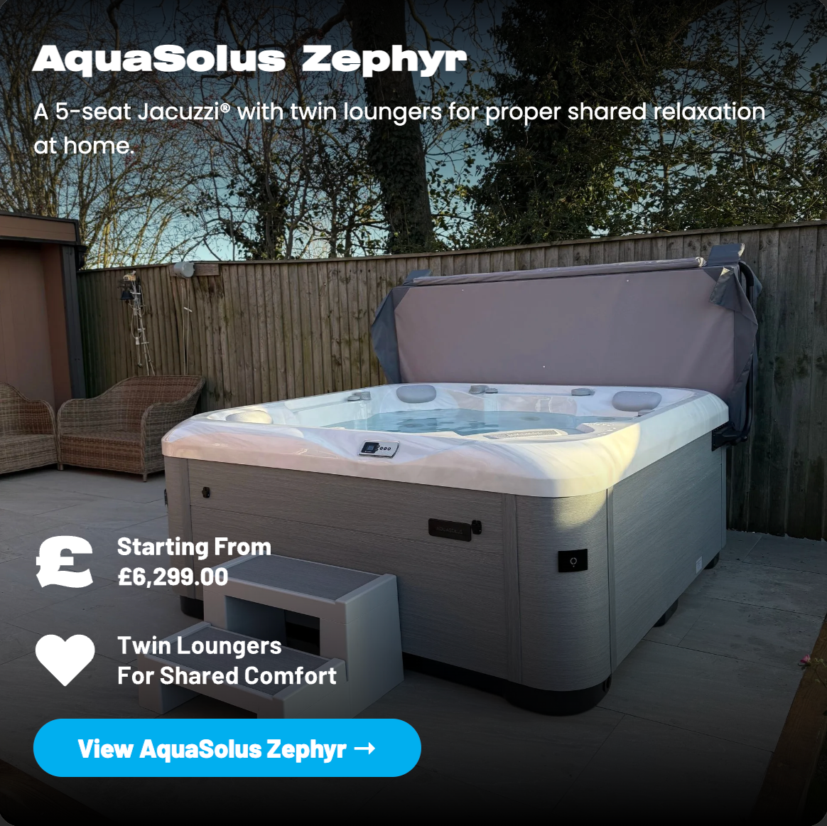 AquaSolus Zephyr Hot Tub