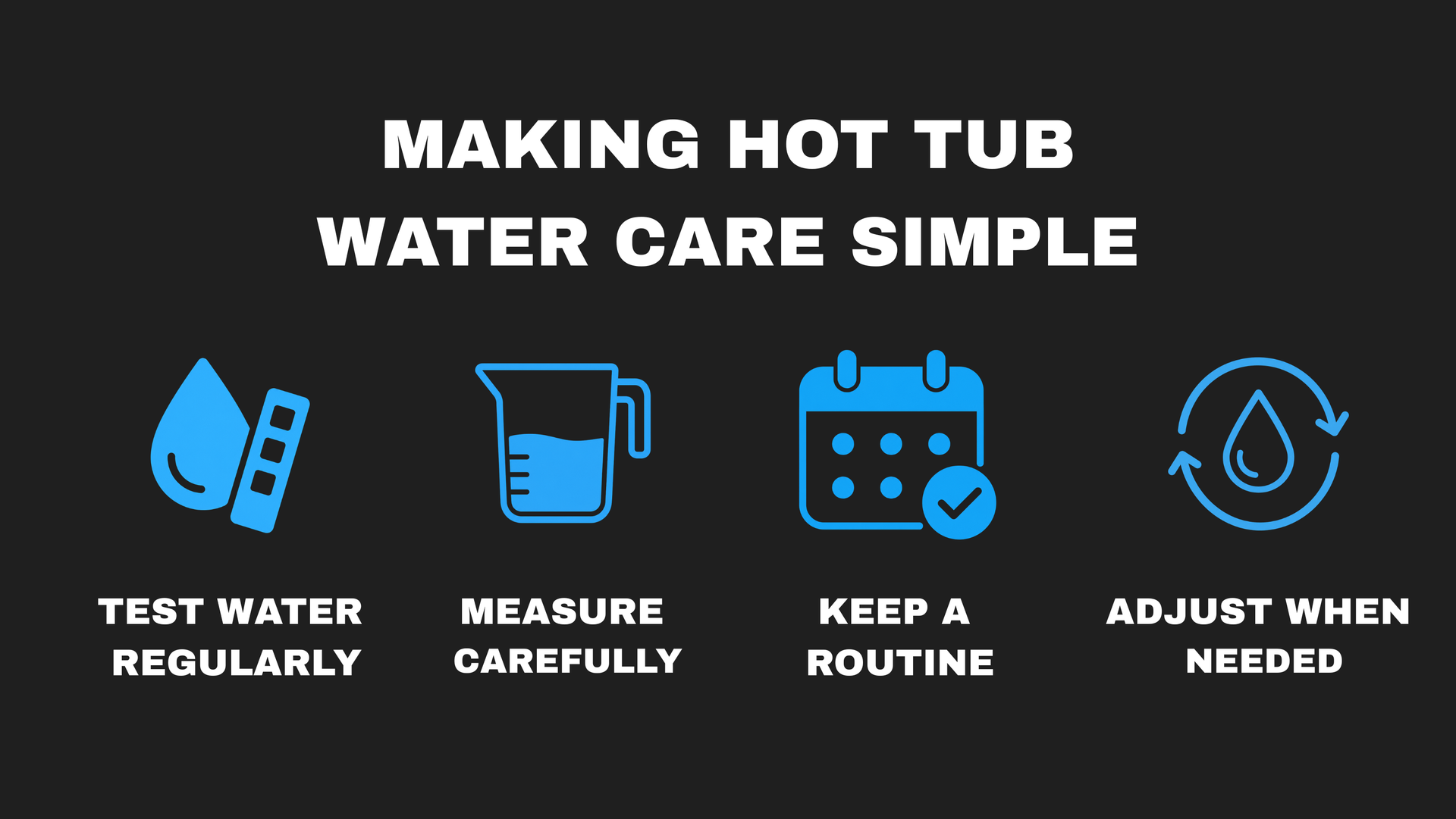 hot tub water care