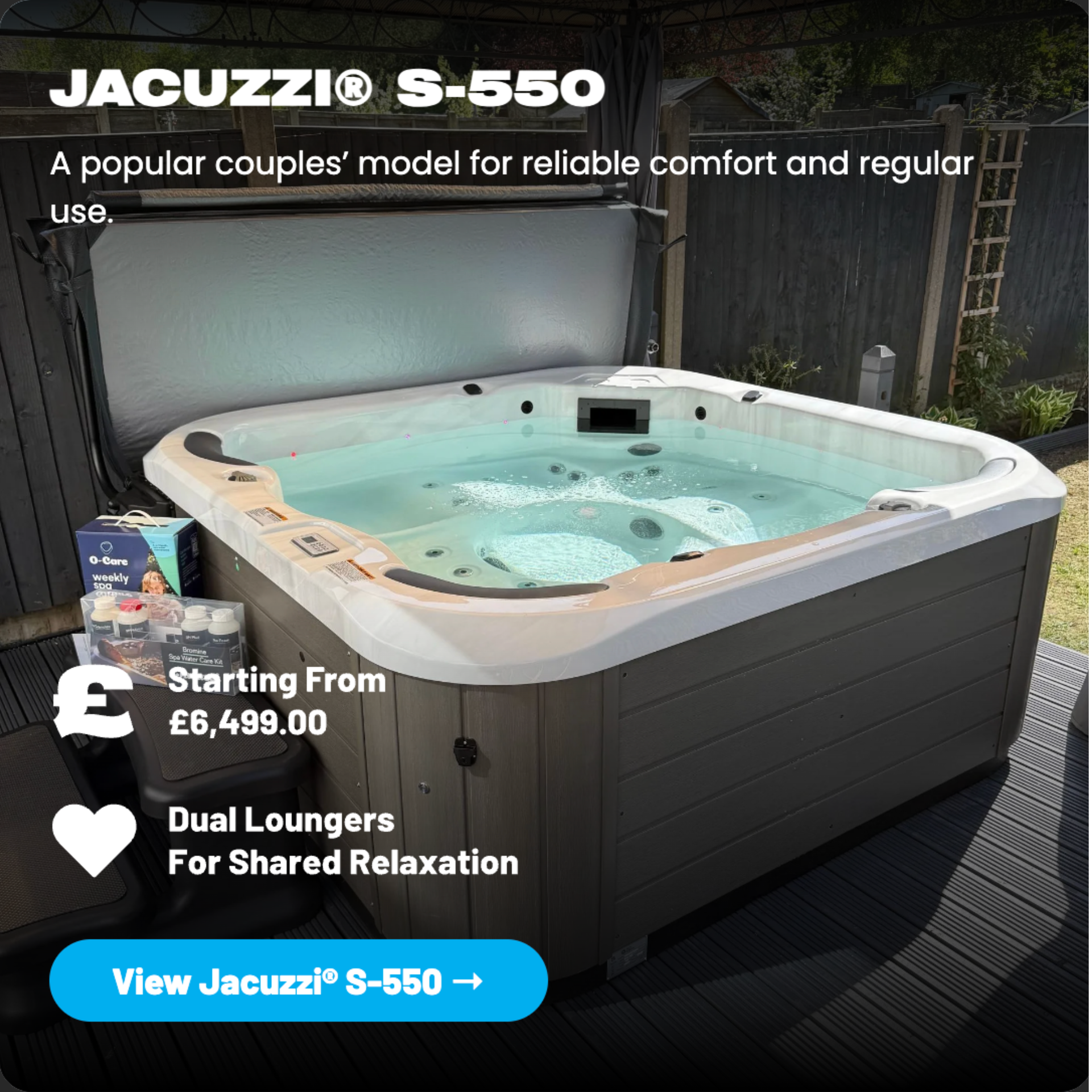 Jacuzzi S550 Hot Tub