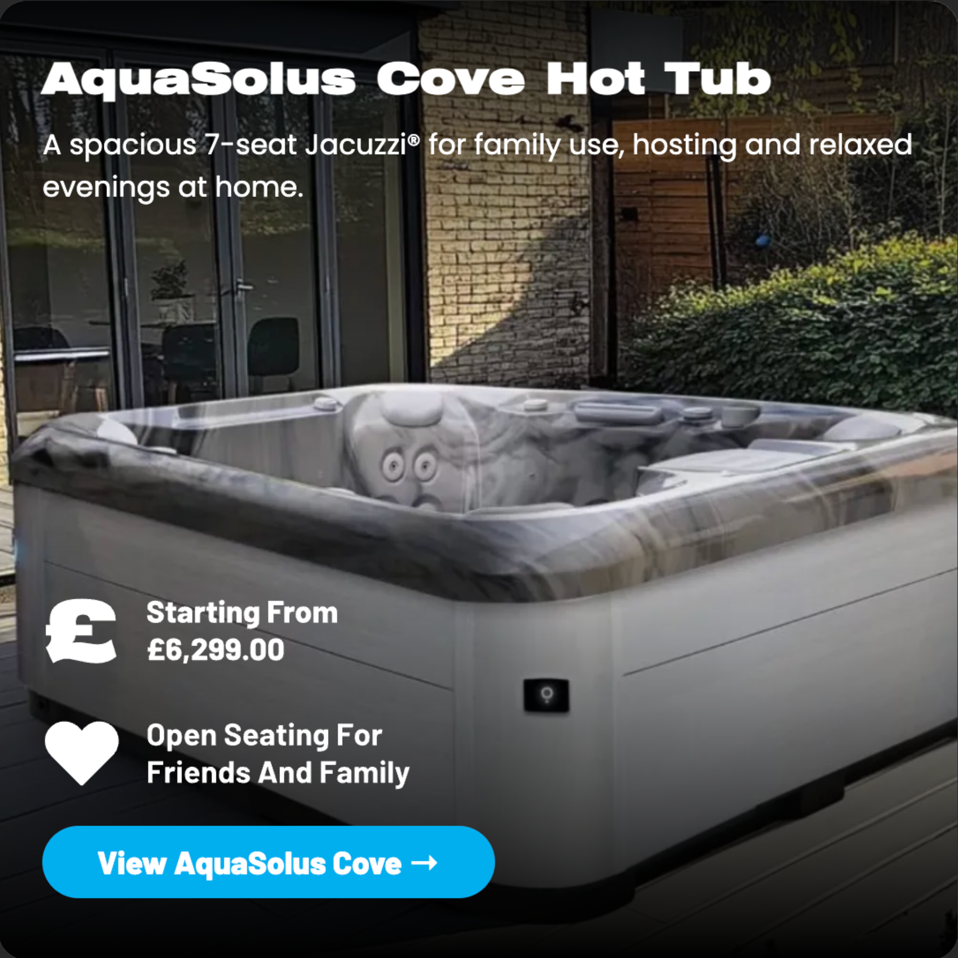 AquaSolus Cove Hot Tub