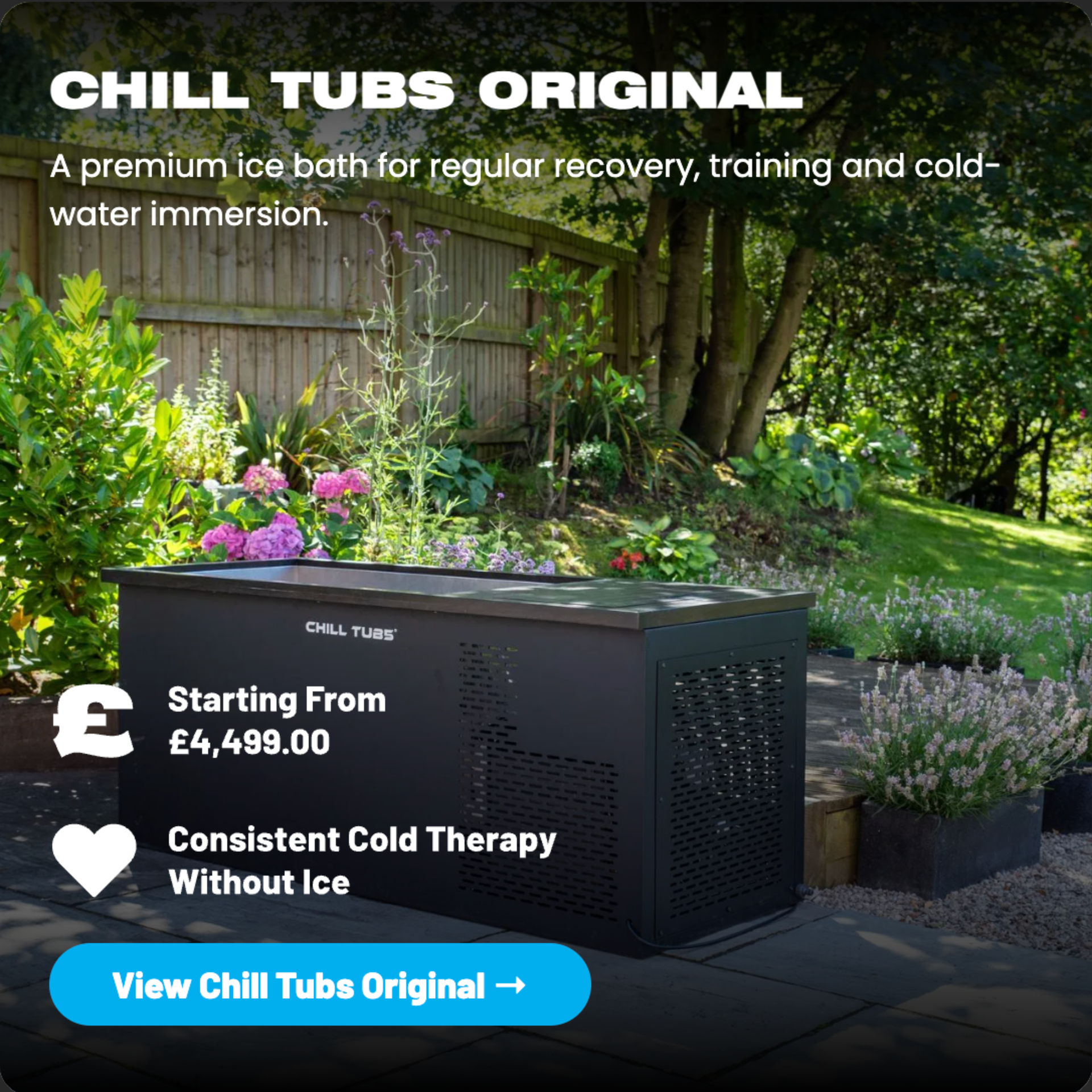 Chill Tubs Original Ice Bath