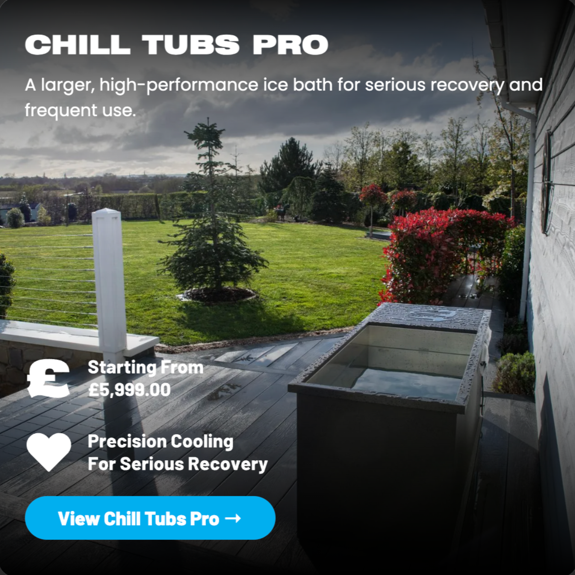 Chill Tubs Pro Ice Bath