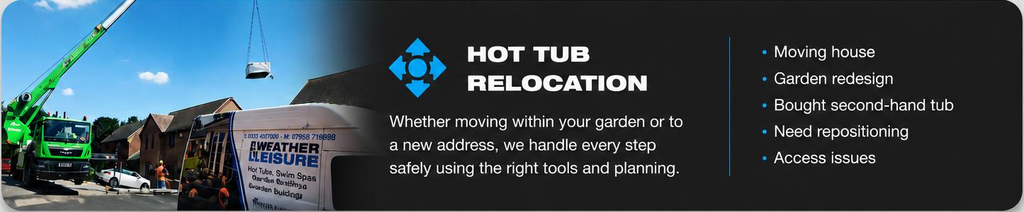Hot Tub Relocation