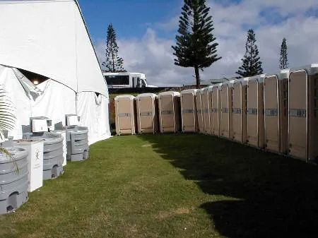 Standard Portable Restroom — Puunene, HI — Pacific Portables