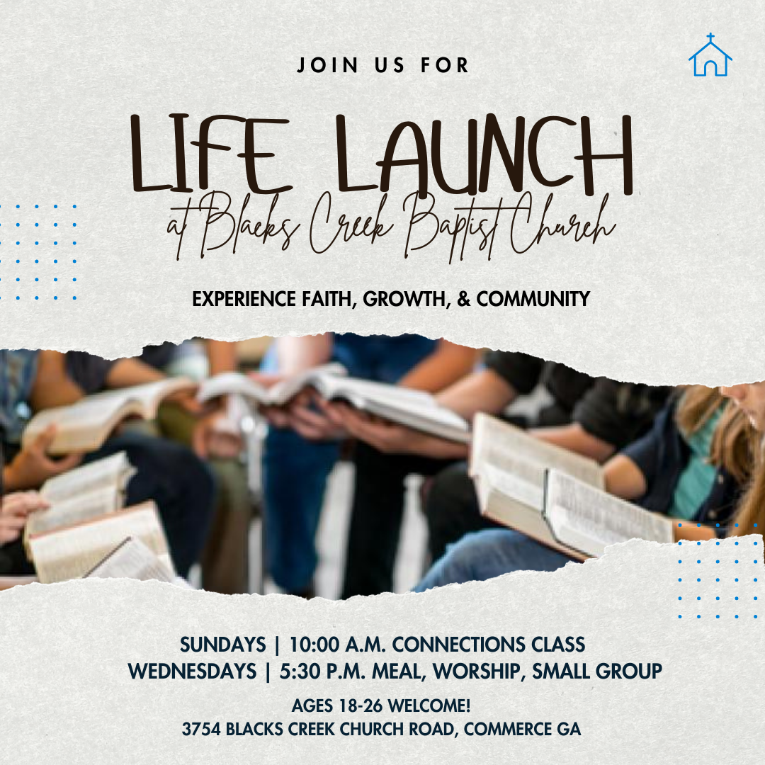Life Launch flyer