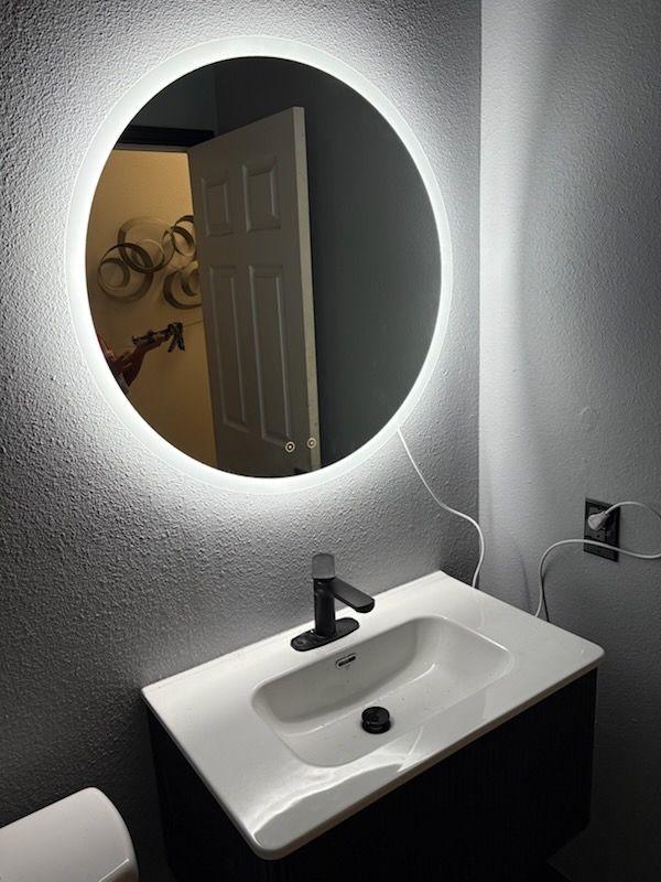 Newly remodeled bathroom