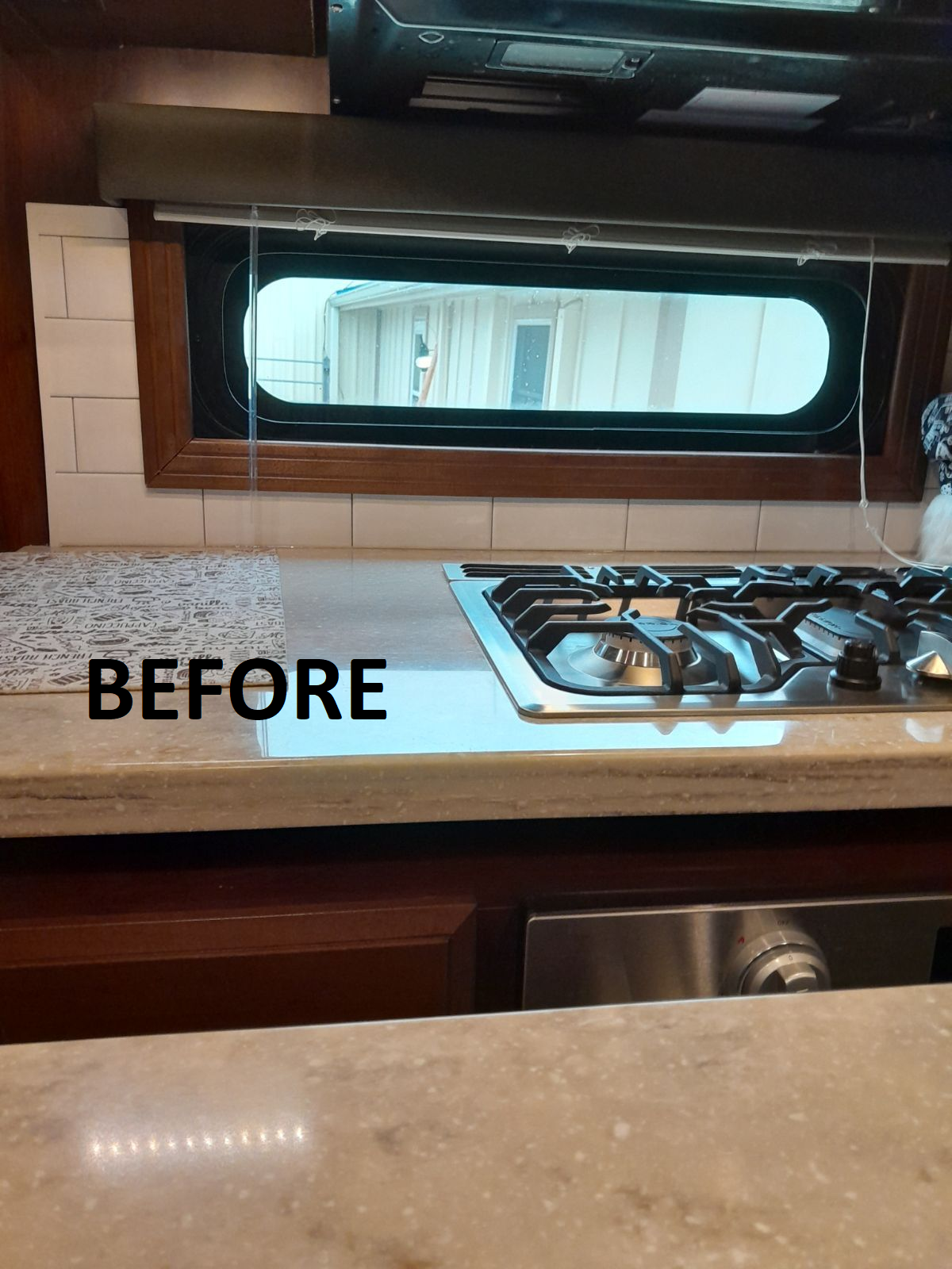 Before the Kitchen Stove Renovation | Union, MO | 3R RV & Horse Trailer