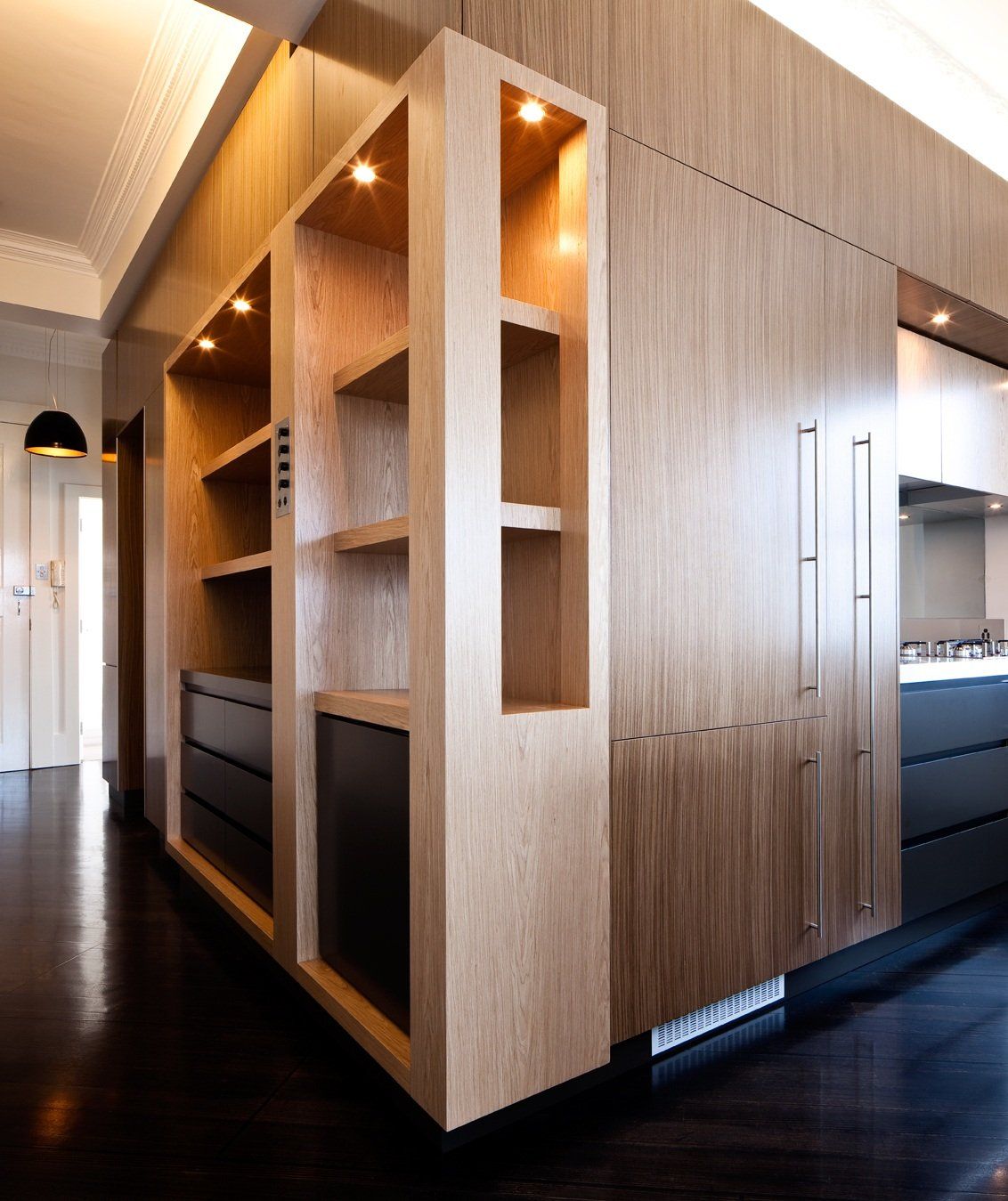 bookshelves