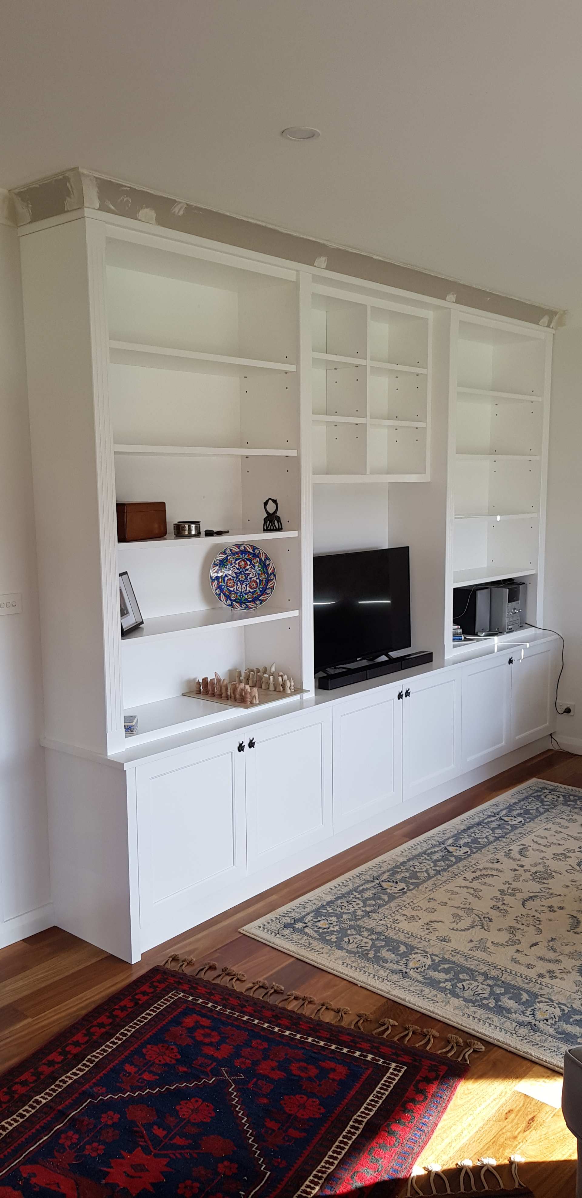 bookshelves