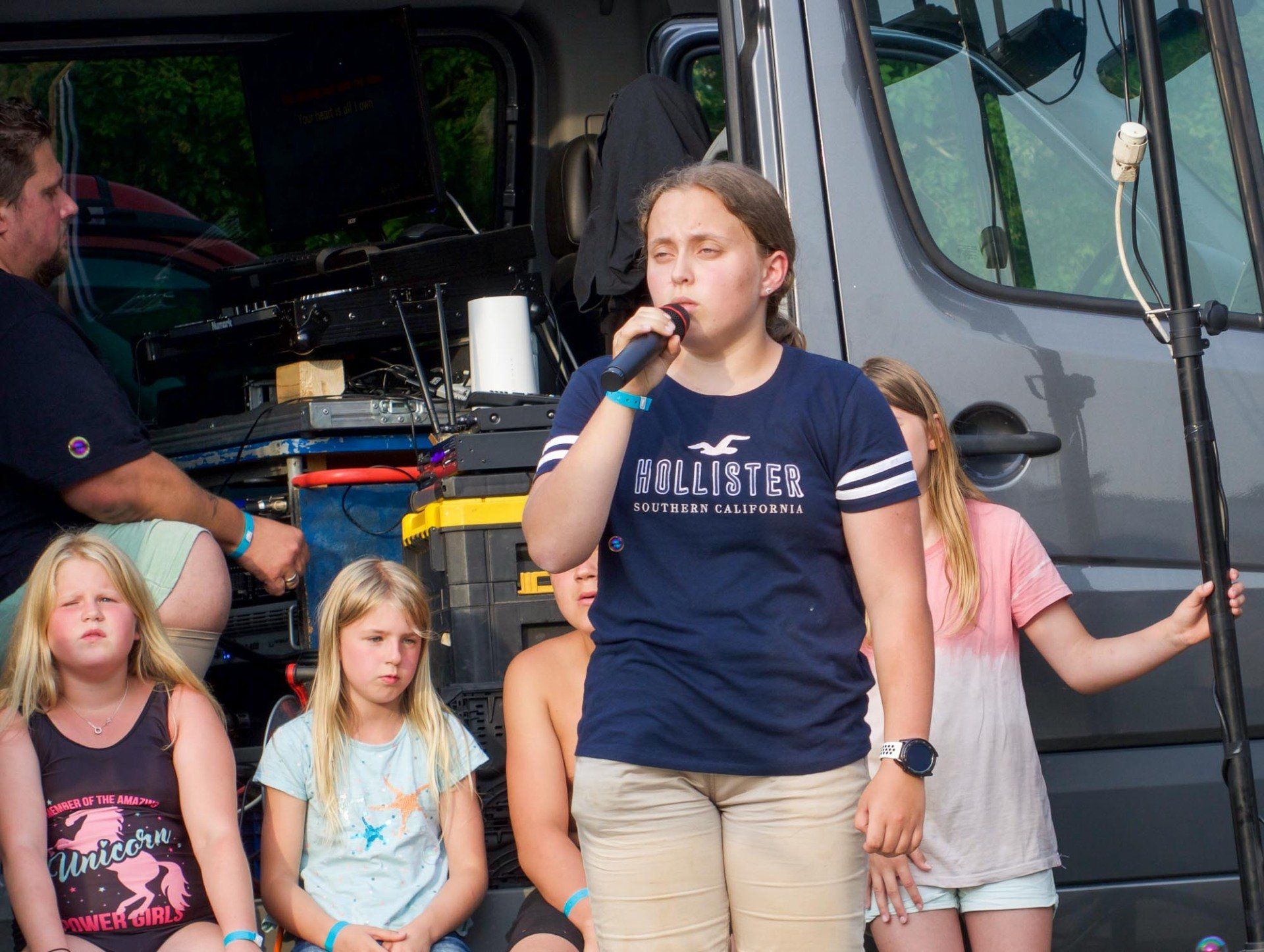 Karaoke zum Mitsingen