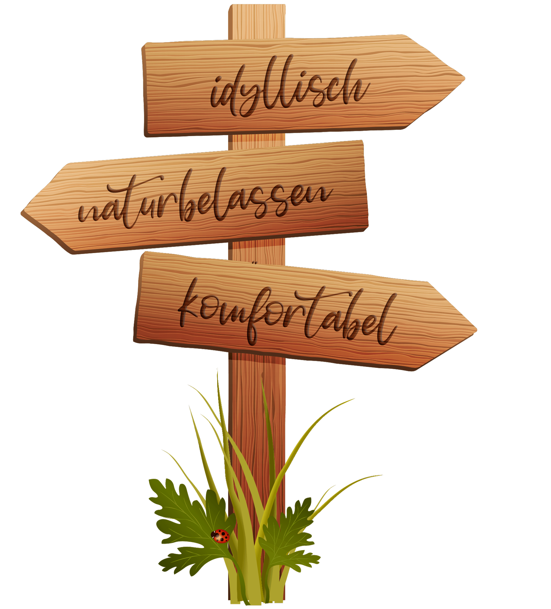 Familiencampingplatz Haselünne, Naturplatz, Schild