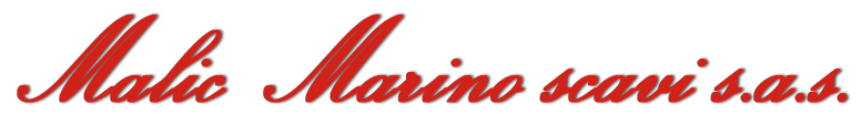 MALIC MARINO SCAVI - Logo MALIC MARINO SCAVI - Logo