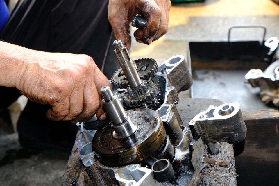 Riparazione motore