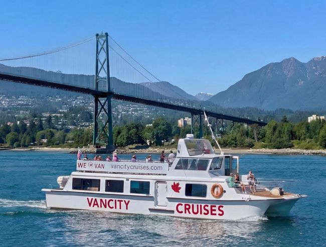 Vancouver sightseeing boat tours by Vancity Cruises