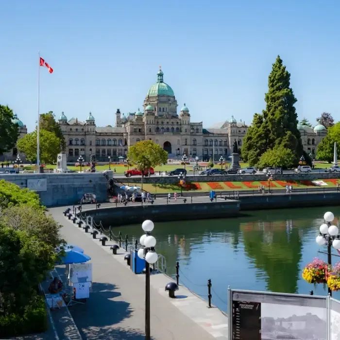 The Victoria Legislature building is one of the sights you'll see on our boat cruise