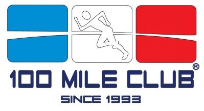 A logo for the 100 mile club since 1993