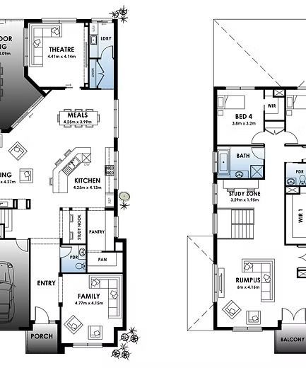 Floor Plan — Twomey Homes in Delacombe, VIC