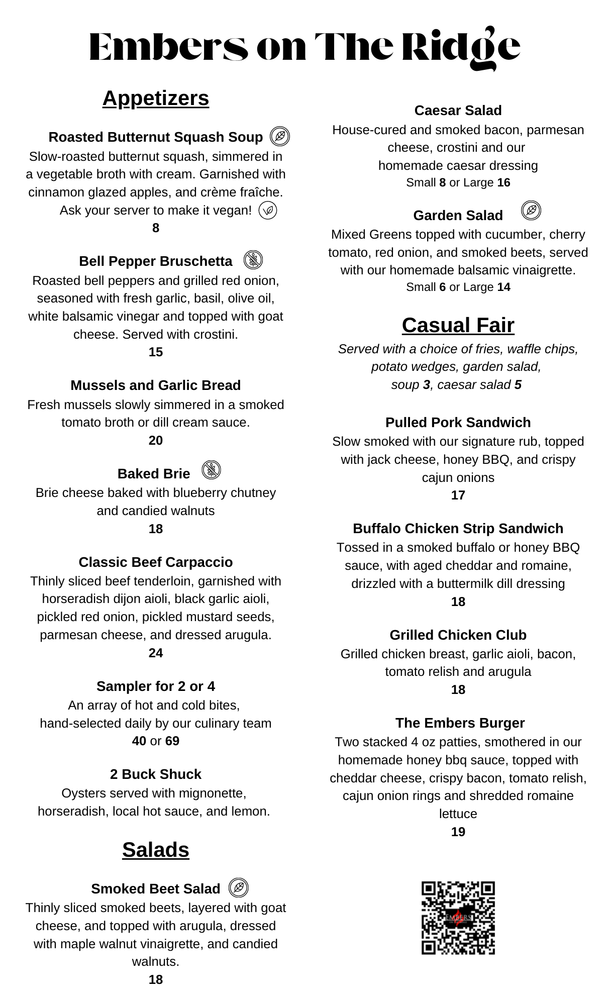 Embers on the Ridge Grill & Smokehouse