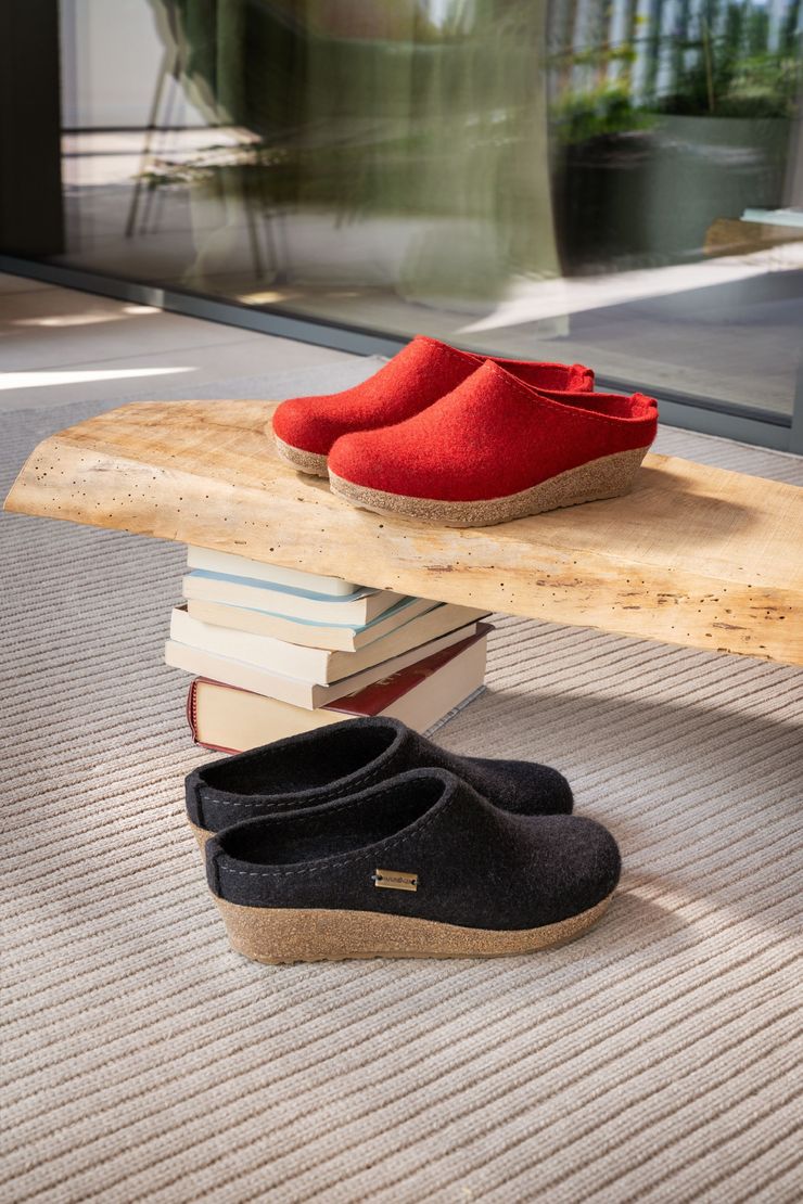 scarpe in esposizione